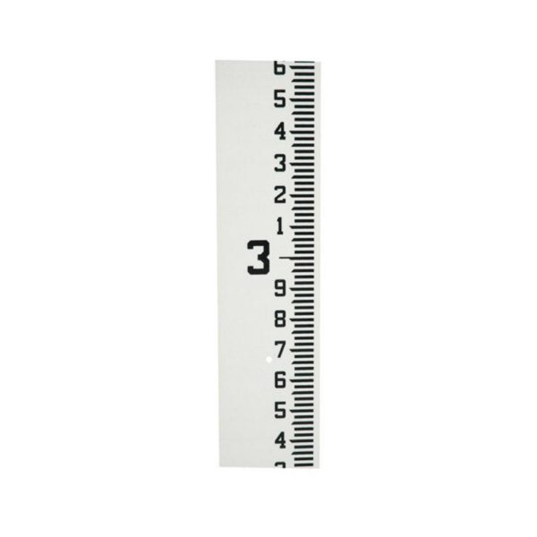 AdirPro 4 ft. Stream Gauge Measuring 8 ft. -12 ft. Feet and Tenths