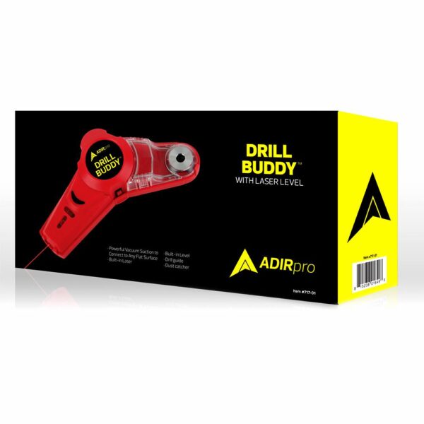 AdirPro Drill Buddy Cordless Dust Collector with Laser Level