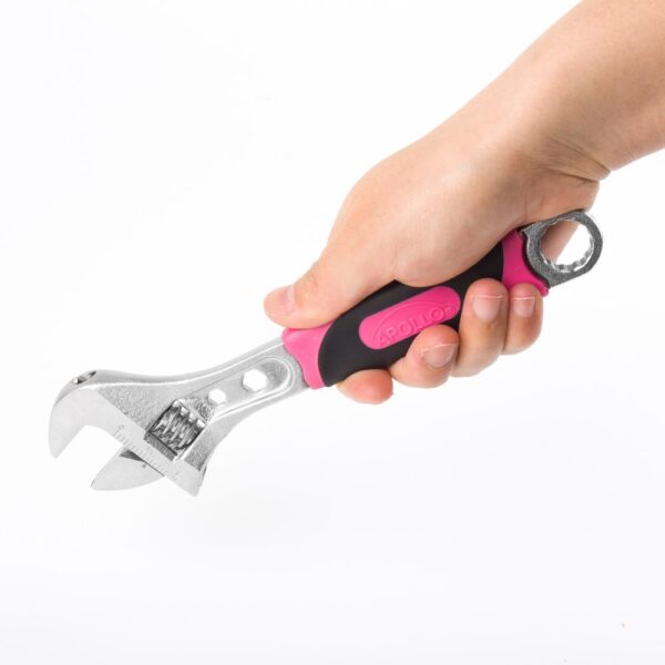 Apollo Adjustable Wrench Set in Pink (2-Piece)