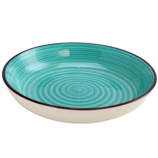 Gibson Home 12.05 oz. Assorted Colors Stoneware Pasta Bowls (4-Piece)