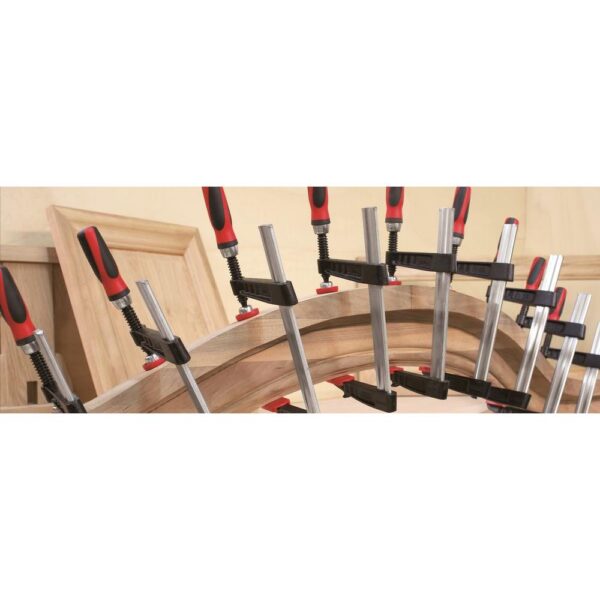 BESSEY 24 in. TG Series Bar Clamp with Composite Plastic Handle and 7 in. Throat Depth