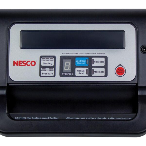 Nesco Black and Silver Deluxe Vacuum Sealer