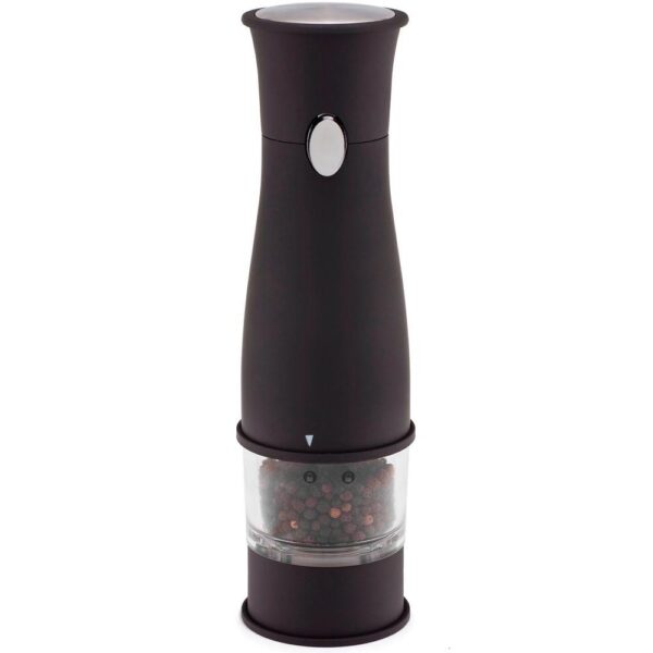 Ozeri Artesio Soft Touch Electric Pepper Mill and Grinder, BPA-Free
