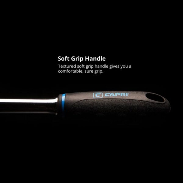 Capri Tools 3/8 in. Drive 12 in. Breaker Bar, Textured Soft Grip Handle