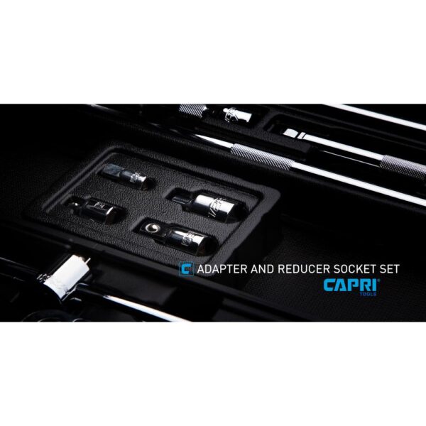 Capri Tools Adapter and Reducer Set (4-Piece)