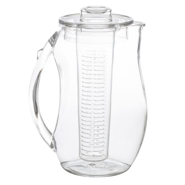 Classic Cuisine 96 oz. Clear Acrylic Infusion Pitcher
