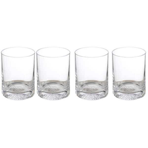 Abigails New Orleans Double Old-Fashioned Glass (Set of 4)