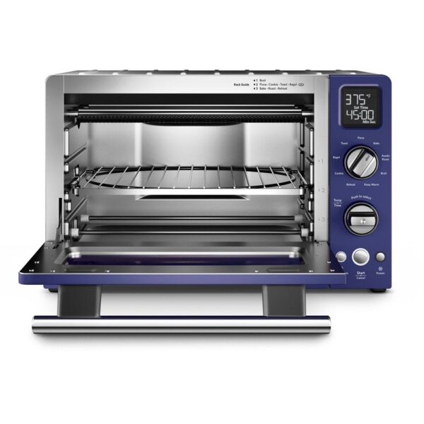 KitchenAid 2000 W 4-Slice Cobalt Blue Convection Toaster Oven