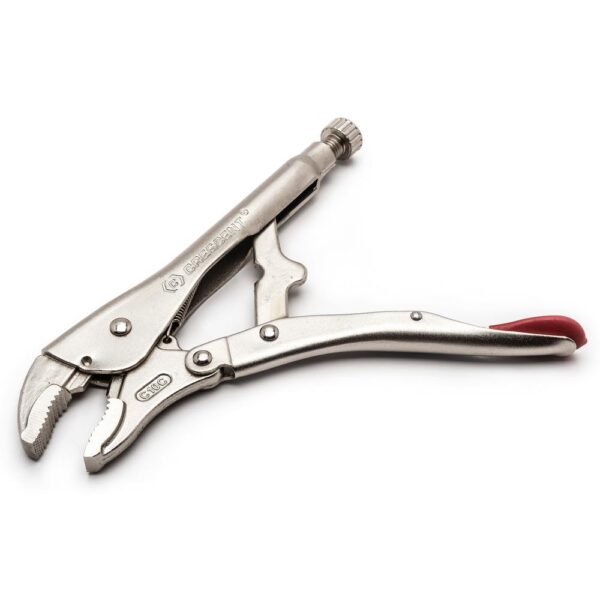 Crescent 10 in. Curved Jaw Locking Pliers with Wire Cutter