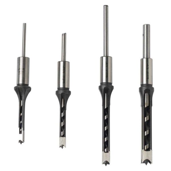 Delta Mortising Chisels and Bits (Set of 4)