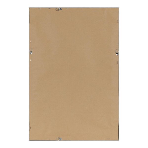 DesignOvation Beatrice Walnut Brown Dry Erase Memo Board
