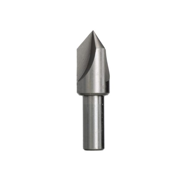 Drill America 1 in. 60-Degree High Speed Steel Countersink Bit with 4 Flutes