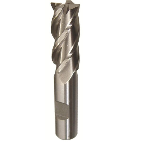 Drill America 5/8 in. x 5/8 in. Shank High Speed Steel End Mill Specialty Bit with 4-Flute