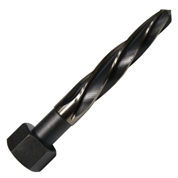 Drill America 11/16 in. High Speed Steel Black and Gold Bridge/Construction Reamer Bit with Hex Shank