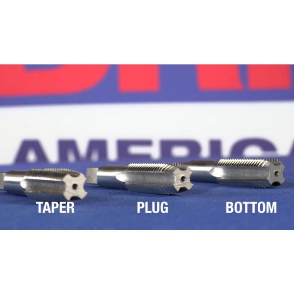 Drill America M18 x 1.25 High Speed Steel Hand Plug Tap (1-Piece)