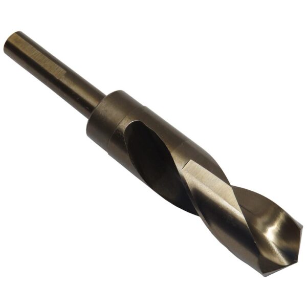 Drill America m42 Cobalt Reduced Shank Drill Bit Set in Metal Case (33-Piece)