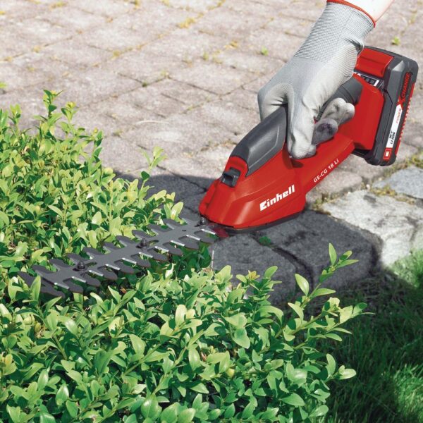 Einhell PXC 18-Volt Cordless Handheld 2-in-1 3.9 in. Grass Shear and 7.9 in. Hedge Trimmer (Tool Only)