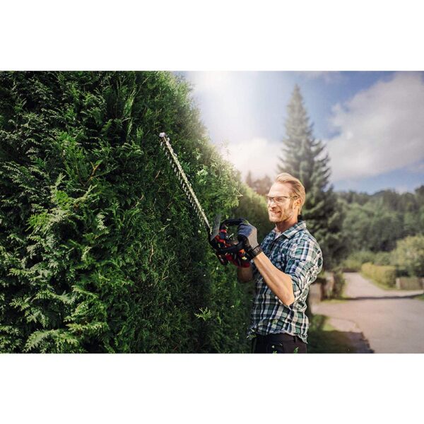 Einhell PXC 18-Volt Cordless 20 in. Hedge Trimmer Kit w/ Aluminum Blade Cover (w/ 3.0-Ah Battery Plus Fast Charger)