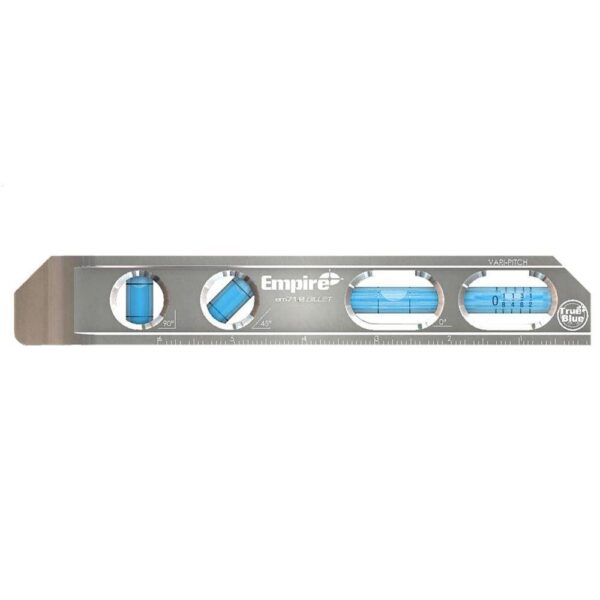 Empire 72 in. Digital Box Level with Case 8 in. Magnetic Torpedo Level and Rafter Square in True Blue