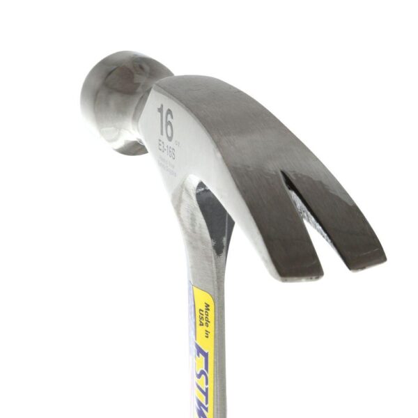Estwing 16 oz. Straight-Claw Hammer with Shock Reduction Grip