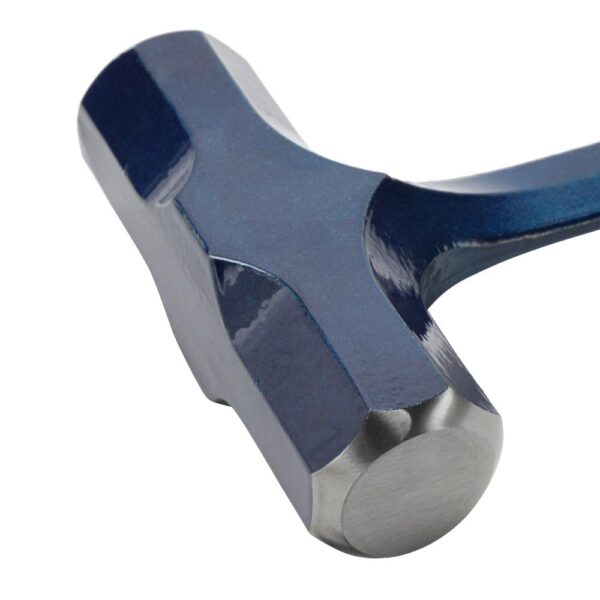 Estwing 48 oz. Solid Steel Engineers Hammer with Blue Nylon Vinyl Grip and End Cap