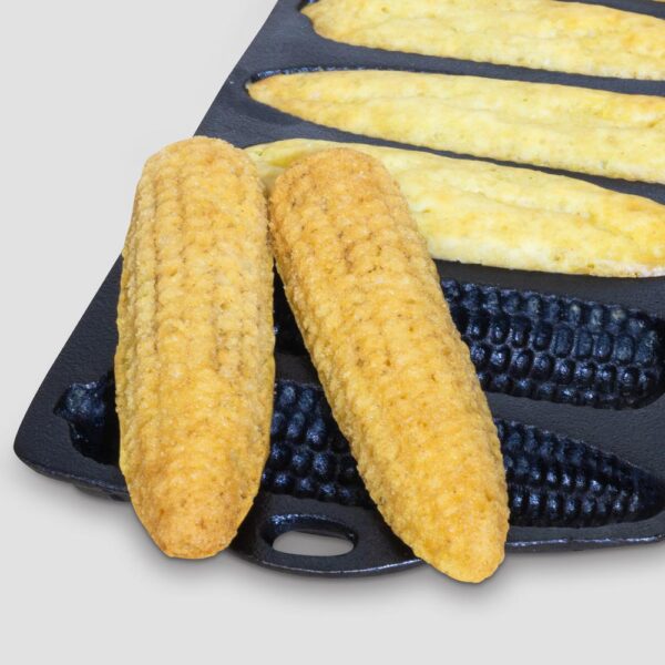 ExcelSteel 12.25 in. Corn Shaped Bread Baking Tray