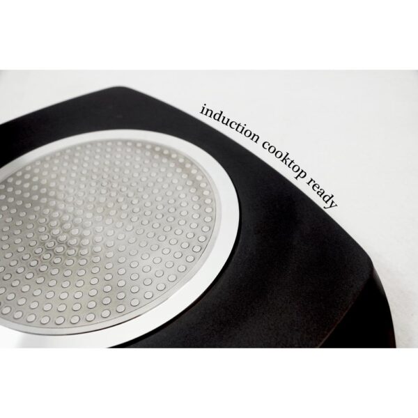 ExcelSteel 13 in. x 8.5 in. Cast Aluminum 4.4mm Griddle with Non-Stick Coating