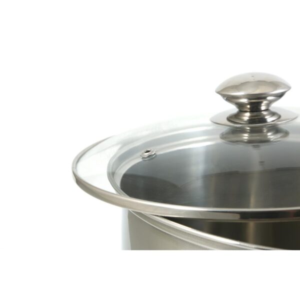 ExcelSteel 12 qt. Stainless Steel Stock Pot with Glass Lid