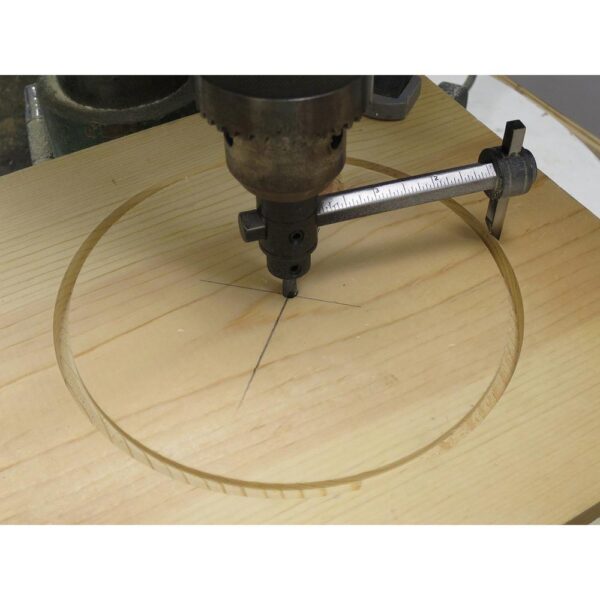 General Tools Heavy Duty Adjustable Circle Cutter for Drill Press
