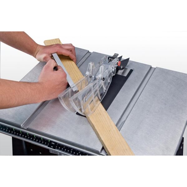 Genesis 15 Amp 10 in. Table Saw with Self-Aligning Rip Fence, Sliding Miter Gauge, 40T Blade and Heavy-Duty Metal Stand