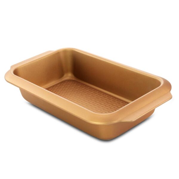 Gibson Home Country Kitchen Copper Carbon Steel Loaf Pan