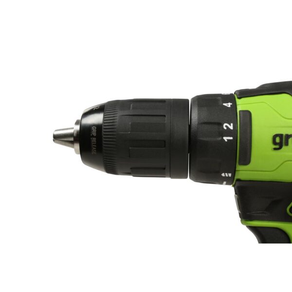 Greenworks 24-Volt Battery Cordless Brushless 1/2 in. Drill/Driver, Battery Not Included DD24L00