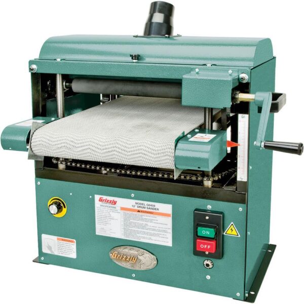 Grizzly Industrial 12 in. 1-1/2 HP Baby Drum Sander