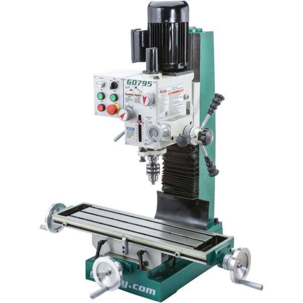 Grizzly Industrial Heavy-Duty Benchtop Mill/Drill