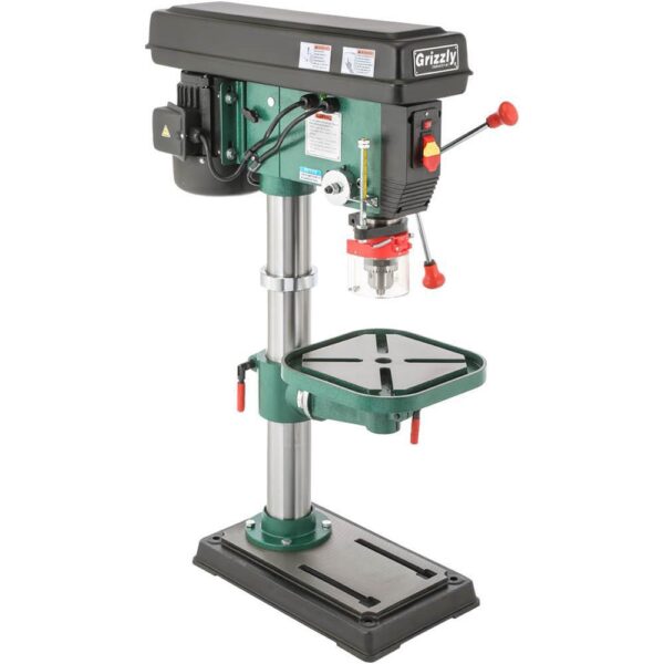 Grizzly Industrial 12 Speed Heavy-Duty Bench-Top Drill Press