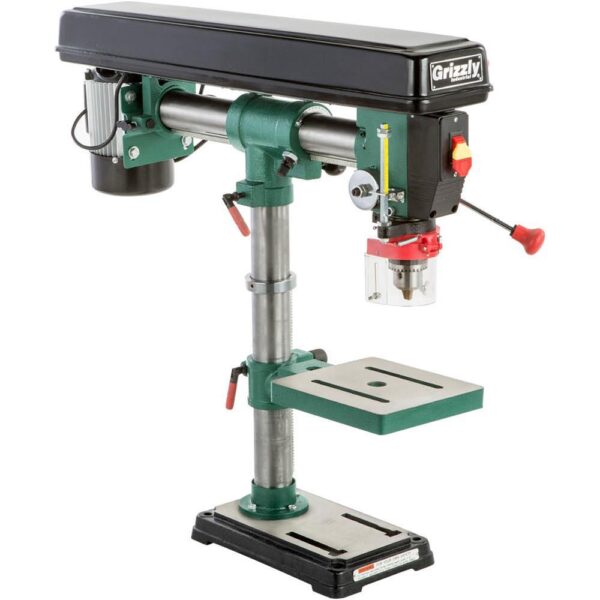 Grizzly Industrial 5 Speed Bench-Top Radial Drill Press