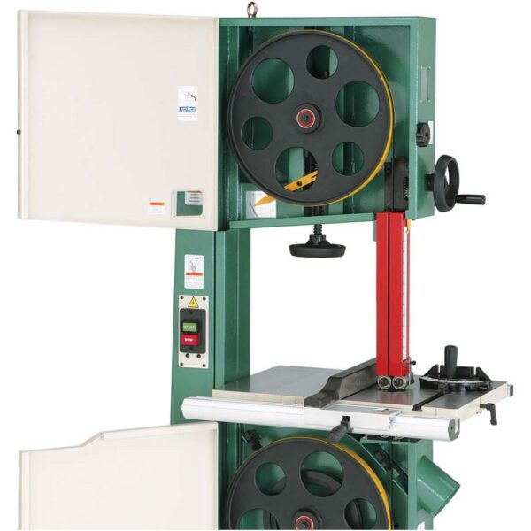 Grizzly Industrial 17" 2 HP Extreme-Series Bandsaw with Cast-Iron Trunnion & Foot Brake