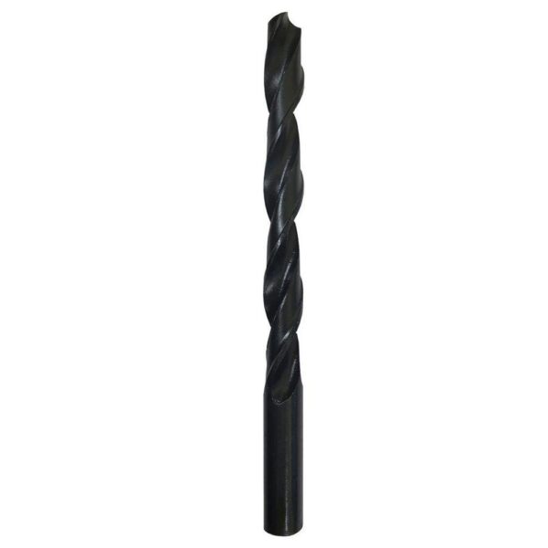 Gyros Size #8 Premium Industrial Grade High Speed Steel Black Oxide Drill Bit (12-Pack)