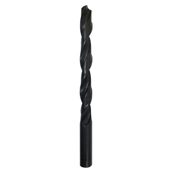 Gyros 6.4 mm Premium Industrial Grade High Speed Steel Black Oxide Metric Drill Bit (12-Pack)
