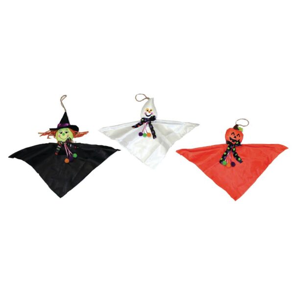 Worth Imports 12 in. Halloween Hanging Ghost (Set-12)