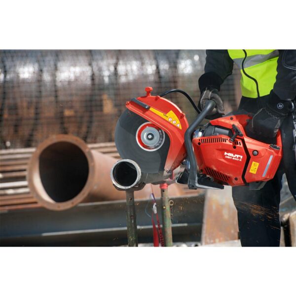 Hilti DSH 600-X 12 in. Hand Held Gas Saw with 12 in. SP Universal Diamond Saw Blades