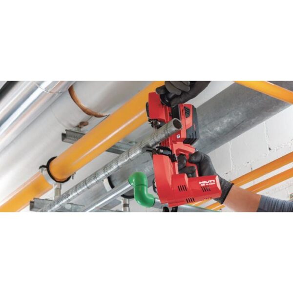 Hilti 22-Volt SB 4-A22 Cordless Band Saw Kit Includes 3-Pack of 14 TPI / 18 TPI Teeth Blades, Battery, Charger and Tool Bag