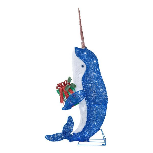 Home Accents Holiday 4 ft LED Narwhal