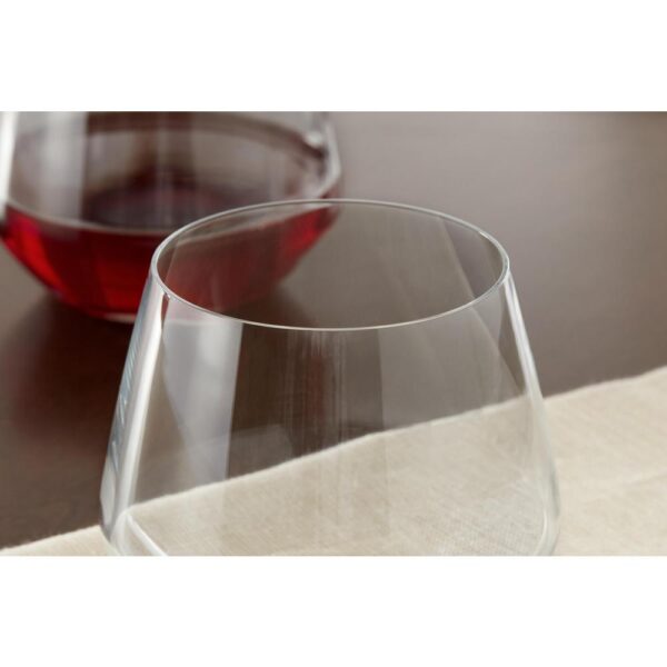 Home Decorators Collection Genoa 18.5 oz. Lead-Free Crystal Stemless Wine Glasses (Set of 8)