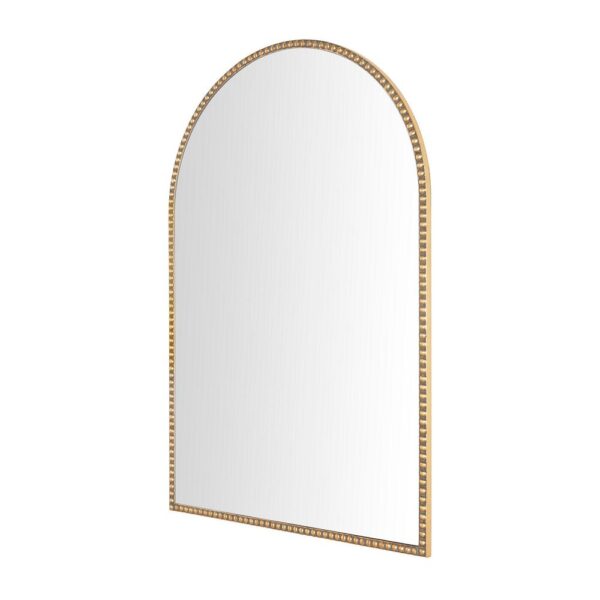 Home Decorators Collection Medium Arched Gold Antiqued Classic Accent Mirror (35 in. H x 24 in. W)