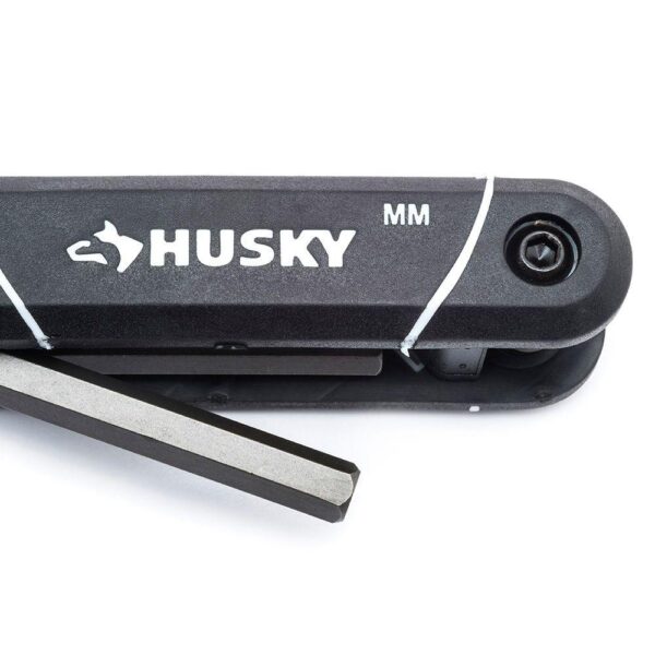 Husky SAE/Metric Folding Hex Key Set With Bonus Torx Set (3-Piece)