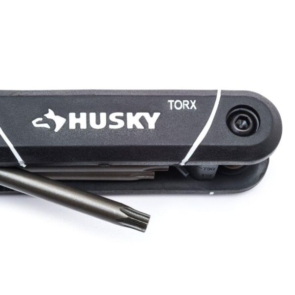 Husky Torx Mini Foldout Hex Key Set (8-Piece)
