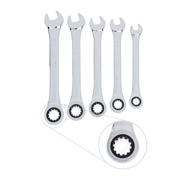 Husky Ratcheting Combination Wrench Set, SAE/MM (10-Piece)