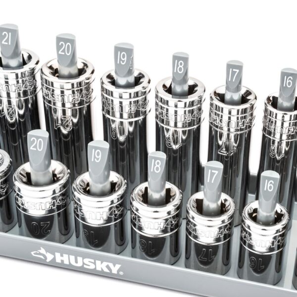Husky Metric Socket Rack Set (3-Piece)