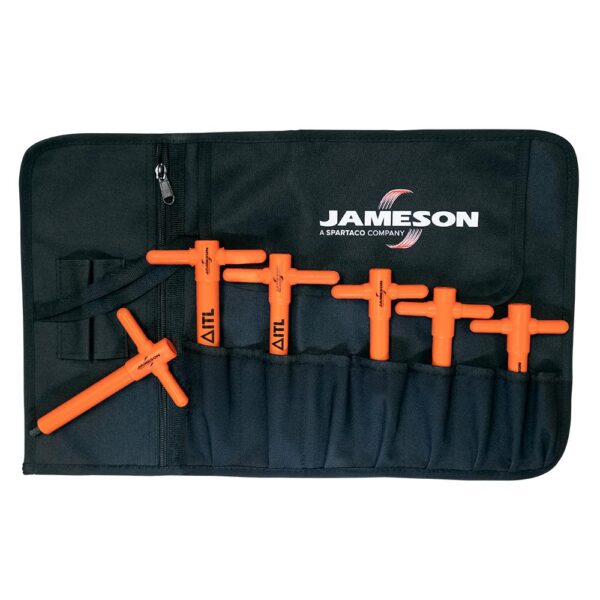 Jameson 1000-Volt Insulated Metric T-Handle Hex Key Set (6-Piece)